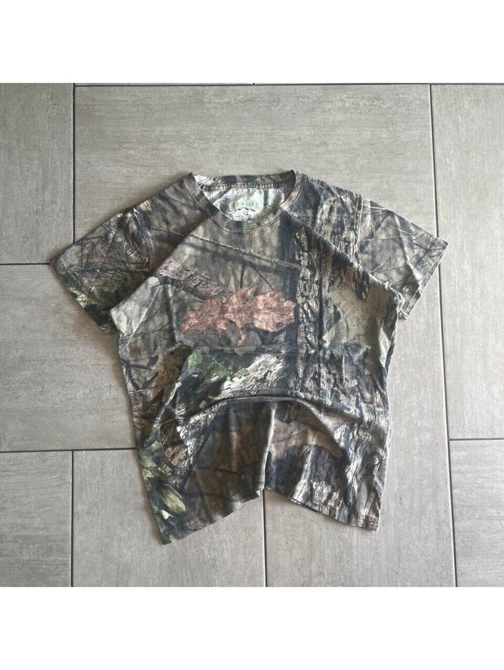 Rustic Ridge Wos Mossy Oak Camouflage   Crewneck Tee
